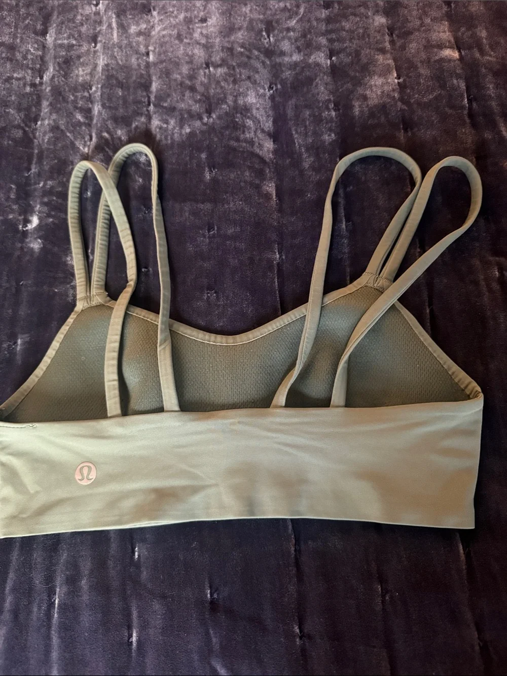 Lululemon like a cloud sports bra - olive  Green size 0
